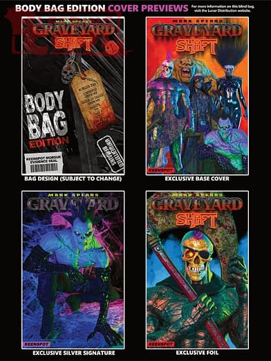 Mark Spears' Graveyard Shift in Keenspot September 2026 Solicits