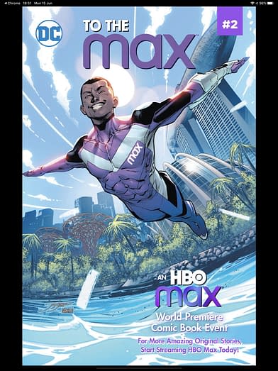 DC And HBO Max Team On Free Digital Comic Book Series 'To The Max