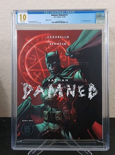 Batman Damned #1 CGC  Sells For $1800 on eBay