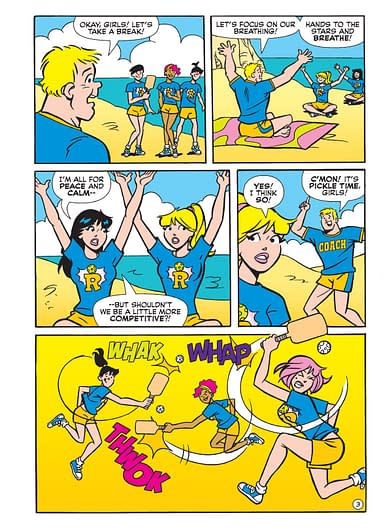 Betty and Veronica Jumbo Comics Digest #326 Preview: Pickleball Panic