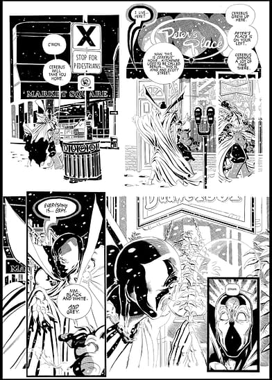 Dave Sim On Redrawing Todd McFarlane