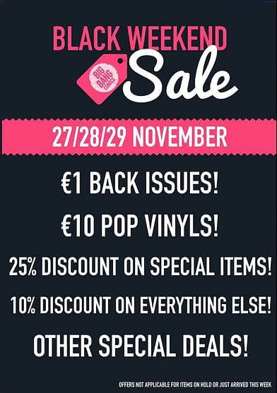 100 Comic Book Sales On Black Friday - Including 25% Off ...