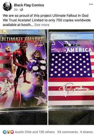 Marvel Did Not Approve Ultimate Fallout #4 Acetate Covers At
