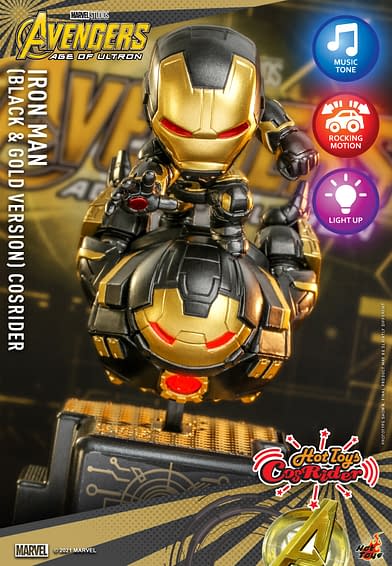 Hot Toys Reveals New Iron Man and Hulkbuster CosRider Collectible