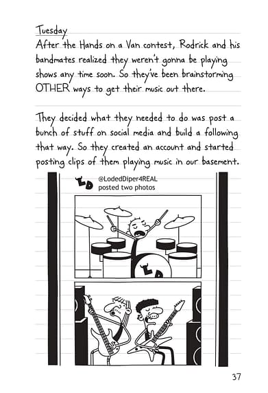 Diary Of A Wimpy Kid Rodrick Rules Book Characters