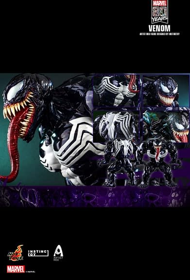 HOT TOYS INSTINCTOY ARTIST MIX VENOM Marvel Comics 80th