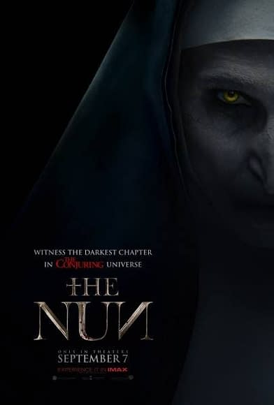 Removed a Jump-Scare Ad for Upcoming Horror Movie 'the Nun