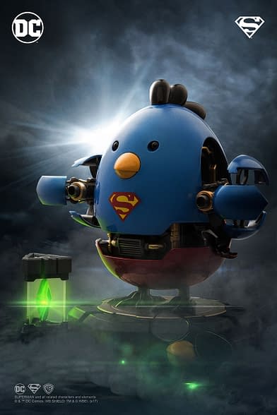 Q-MECH × DC COMICS バトルチキン バットマン Ver. Q-mech x DC Comics Battle Chicken Batman Ver. Figure: DC