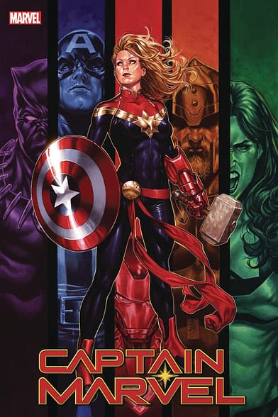 Captain Marvel is Worthy to Lift Thor's Hammer, Mjolnir - Canon