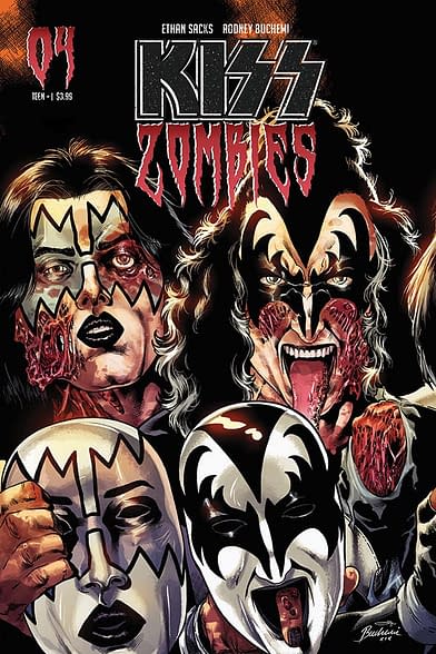 Ethan Sacks' Writer's Commentary on KISS/Zombies #4