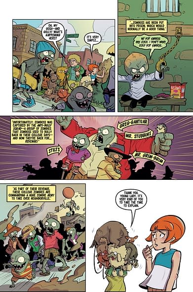 Plants vs. Zombies Volume 3: Bully For You by Paul Tobin