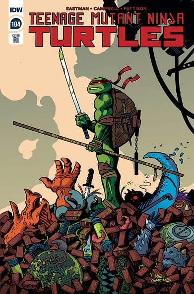 Teenage Mutant Ninja Turtles TMNT High 9 Comic Squares Boys Kelly Gr