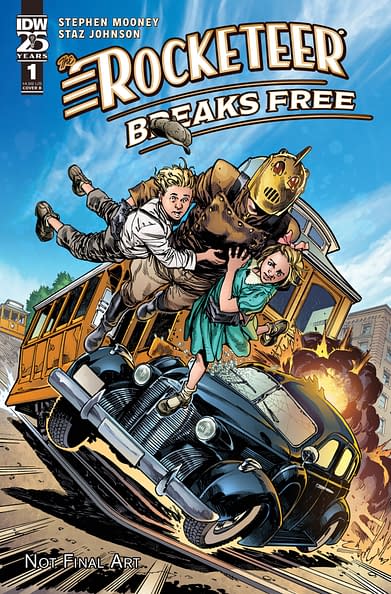 Rocketeer Breaks Free #1 Preview: From Skies to San