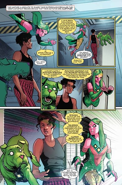 champions #27) A love interest for viv vision and riri williams is