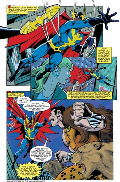 In Heroes Reborn Marvel Double Action #1 The Falcon WILL DIE