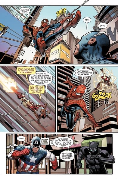 All-Out Avengers #5 Preview: Spider-Man vs The Avengers... Who Wins?