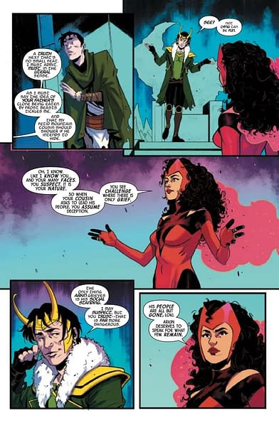 Spoiler Alert: Loki and Scarlet Witch Are A Thing!