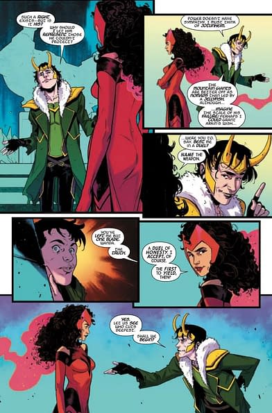 Scarlet Witch #8 Preview: What's Loki Hiding? What Isn't He?