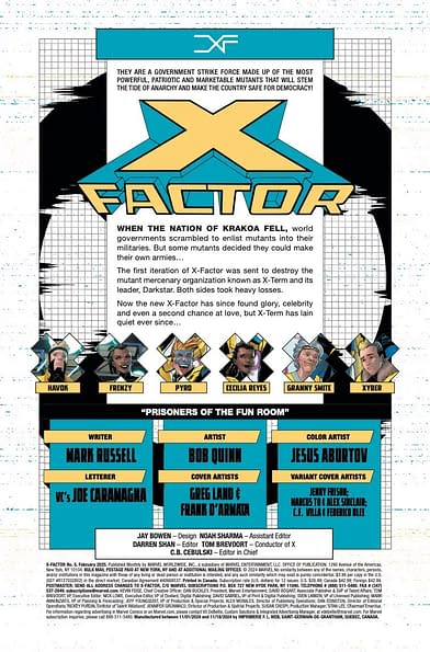 X-Factor #5 Preview: Mercs, Mutants, Mayhem