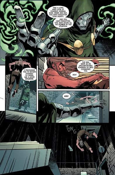 Red Hulk #1 Preview: Smash First, Think Tank Later