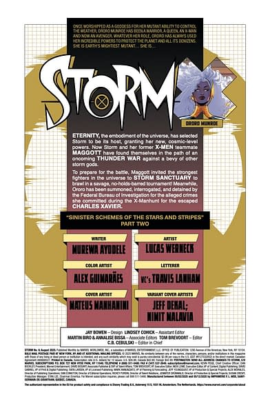 Storm #9 Preview: Cosmic Hide-and-Seek in Atlanta