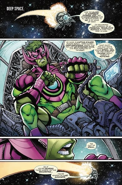 Venom #250 Preview: Knull's Back Panic Accordingly