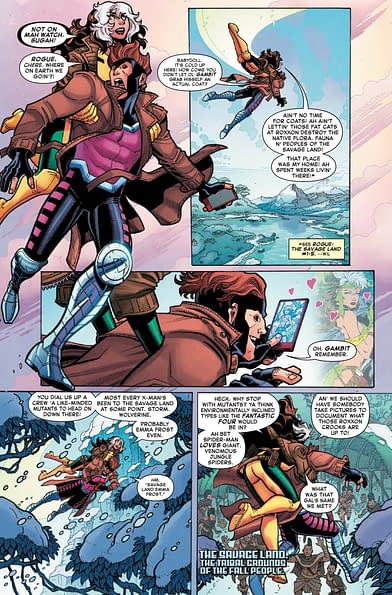 Marvel Winter Break Special 2025 #1 Preview: Heroes in Hot Water