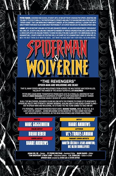 Spider-Man and Wolverine #8 Preview: Blame It on Reed