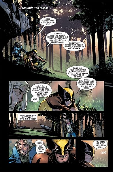 Wolverine #15 Preview: Alpha Flight's Maple Leaf Mayhem