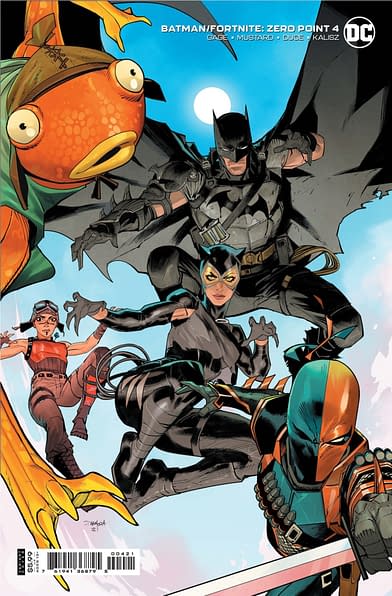 Okay, Now Deathstroke is There Too in Batman/Fortnite #4 [Preview]