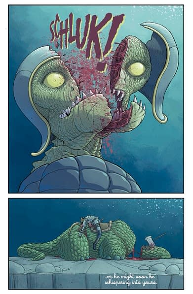 Nick Pitarra Returns To Comics With Ax-Wielder Jon, From Karoshi
