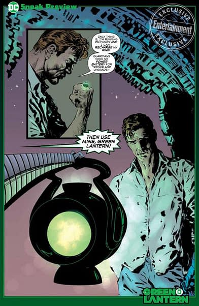 First Review: The Green Lantern #1 by Grant Morrison and Liam
