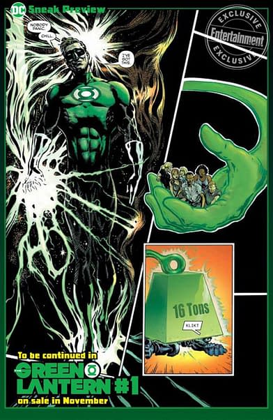 Re-Review: The Green Lantern #1 by Grant Morrison and Liam Sharp