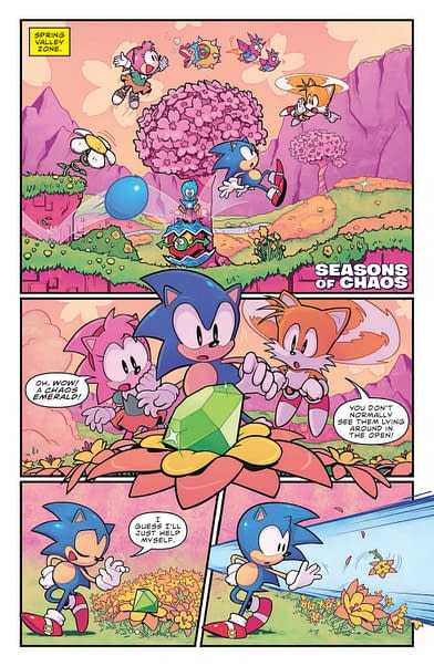 IDW Sonic the Hedgehog: Amy's 30th Anniversary Special Previews Released –  Sonic City