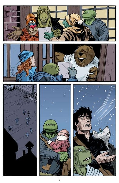 Teenage Mutant Ninja Turtles #124 Preview: Silent Night