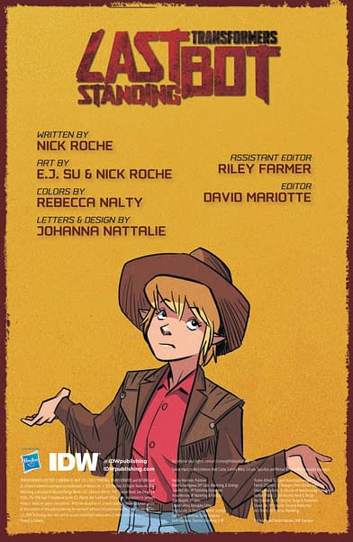 Transformers: Last Bot Standing #1 Preview: Welcome to the Wastelands