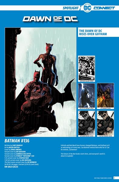 DC Comics June 2023 Solicits & Solicitations - No Batman #901