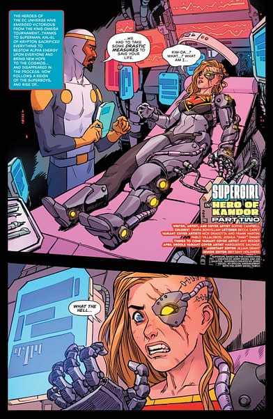 Supergirl #12 Preview: Kara Goes Full Cyborg?!