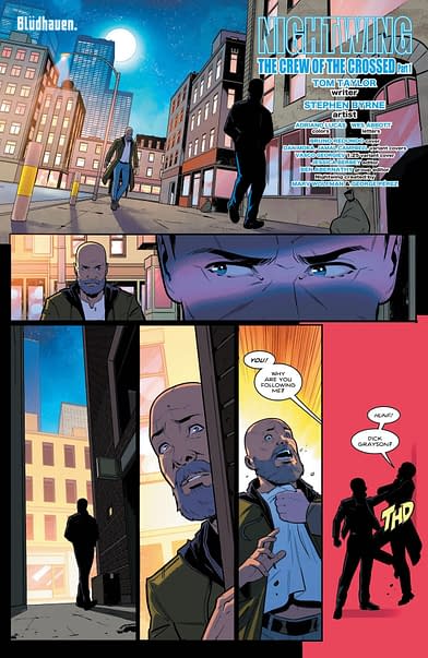 Nightwing #106 Preview: Nightwing's Nautical Nonsense