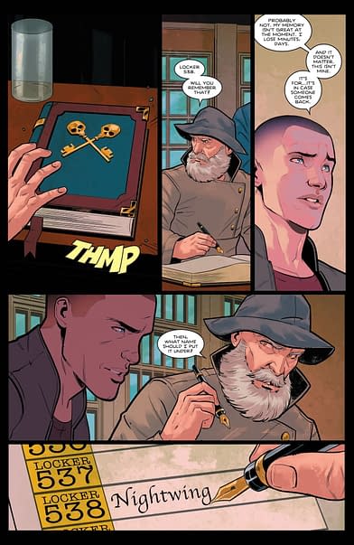 Nightwing #106 Preview: Nightwing's Nautical Nonsense