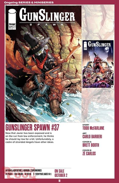Todd McFarlane's Spawn Solicitations For October 2024