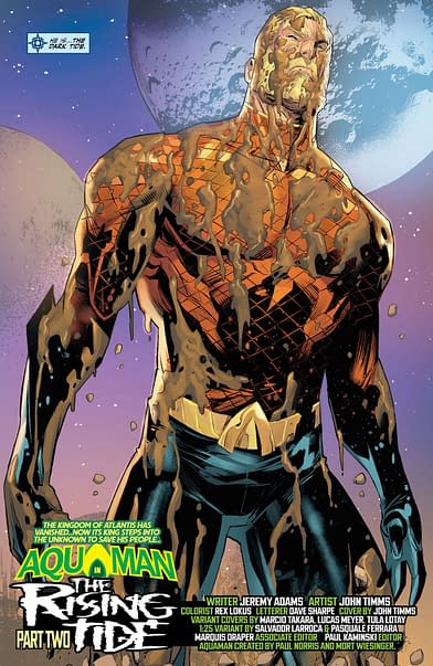Aquaman #2 Preview: King of the Couch Surfers