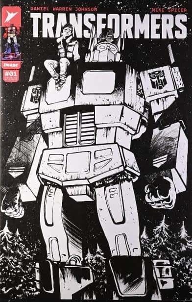 Transformers #1 SDCC 2023 Ashcan (Black & White Panel Variant) - Comic Book Transformers #1 SDCC 2023 Ashcan (Black & White Panel Variant) - Comic Book
