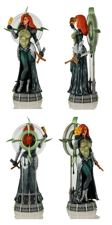 Joseph Michael Linsner Teams up with Dynamite for New Dawn Statue