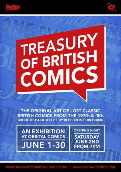 Rebellion Brings British Comics History to Orbital Comics Gallery