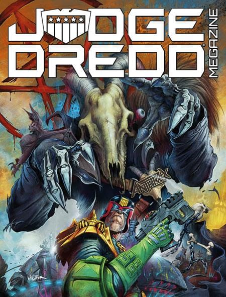 Scott Ian & Charlie Benante Create "Judge Anthrax" In Judge Dredd #500