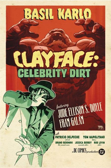 Lettered Preview Of Next Week's Clayface Celebrity Dirt From DC Comics