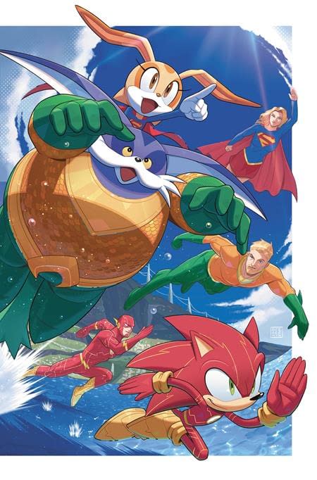 Sonic The Hedgehog Is Running A Little Late From DC Comics