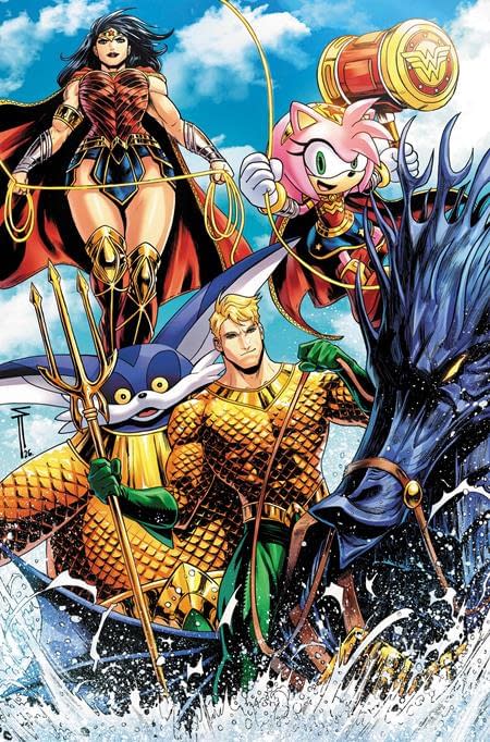 Sonic The Hedgehog Is Running A Little Late From DC Comics