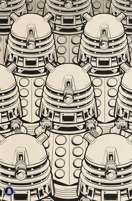Doctor Who: Circuit Breaker Used Unofficial Dalek Fan Art For Covers